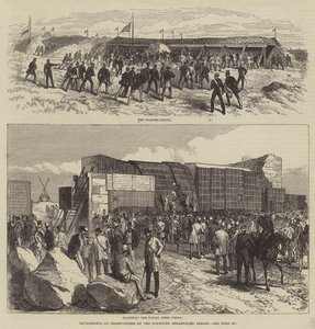 Expériences à Shoeburyness sur la cible du brise-lames de Plymouth - Sir John Charles Robinson